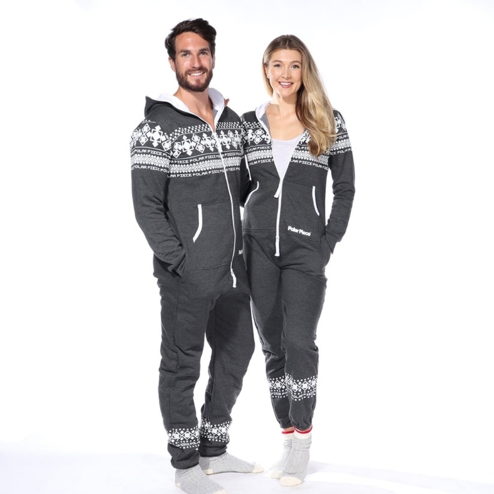 Polar Piece Arctic Print Onesie Canadian Made